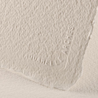 Papier aquarelle 56 x 76cm 850g grain torchon - Arches - Rougier et Plé