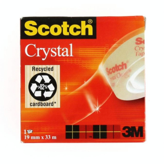 Ruban adhésif Crystal 19mm x 33m - Scotch - Rougier et Plé