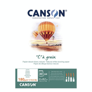 Bloc papier dessin C" à grain 180 g/m² 30F - Canson" - Rougier et Plé