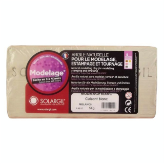 Argile à cuire lisse 5kg - Solargil - Rougier et Plé