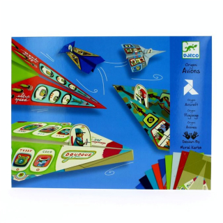 Origami set thème avions - Djeco - Rougier et Plé