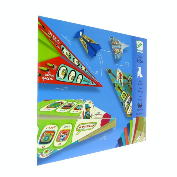Origami set thème avions - Djeco - Rougier et Plé