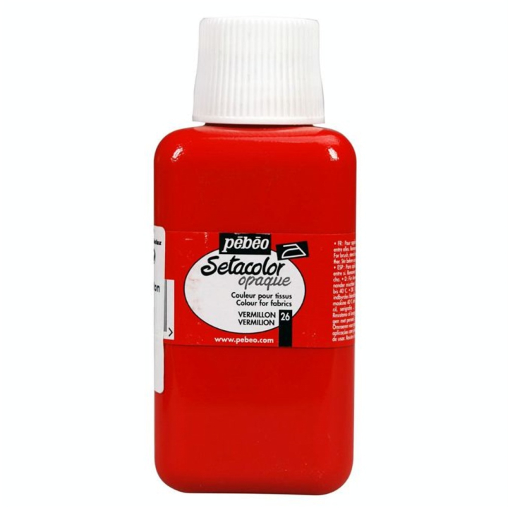 Peinture textile opaque Sétacolor 250ml - Pébéo - Rougier et Plé