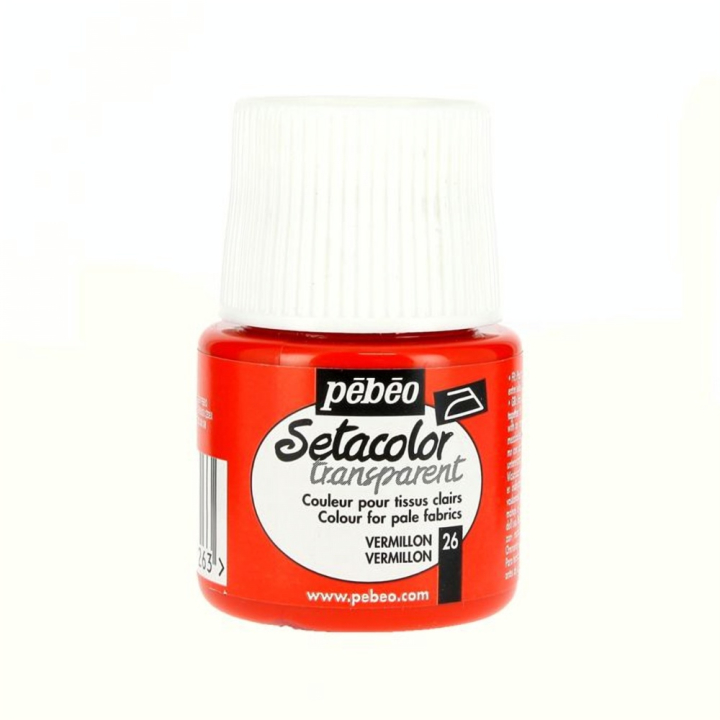 Peinture textile transparent 45ml - Pébéo - Rougier et Plé