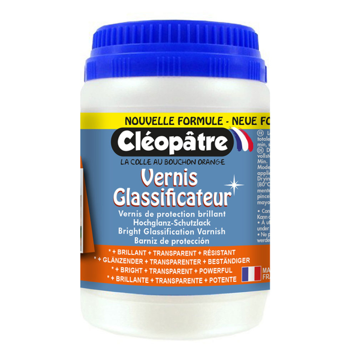 Vernis glassificateur et protecteur Cléopâtre 250ml - Cléopatre - Rougier et Plé