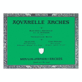 Papier aquarelle bloc de 20 feuilles 23 x 31cm 300g grain fin - Arches - Rougier et Plé