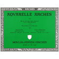 Papier aquarelle bloc de 20 feuilles 31 x 41cm 300g grain fin - Arches - Rougier et Plé