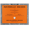 Papier aquarelle bloc de 20 feuilles 46 x 61cm 300g grain torchon - Arches - Rougier et Plé