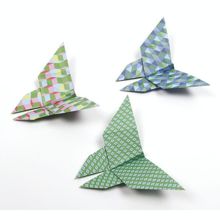 Papier origami Geometric 20 x 20 cm 60 feuilles - Avenue Mandarine - Rougier et Plé