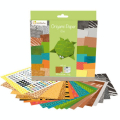 Papier origami Zoo 20 x 20 cm 60 feuilles - Avenue Mandarine - Rougier et Plé