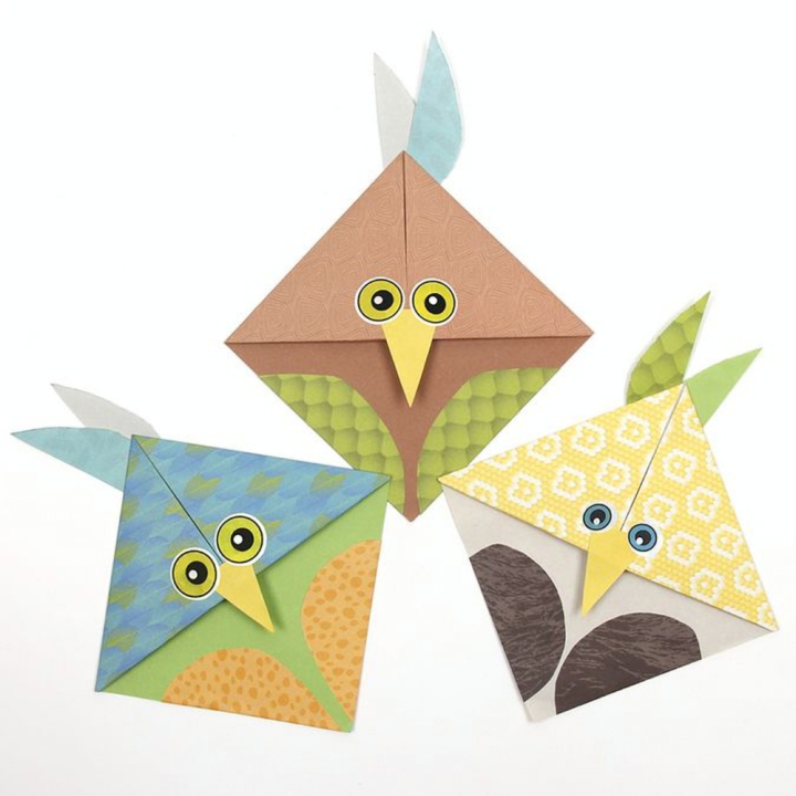 Papier origami Zoo 20 x 20 cm 60 feuilles - Avenue Mandarine - Rougier et Plé