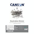 Bloc de papier Bristol 250 g/m² 20 feuilles A4 - Canson - Rougier et Plé