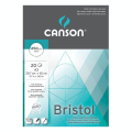 Canson Bristol Extra lisse 250g/m², bloc collé petit côté A3 - 29,7 x 42cm - Canson - Rougier et Plé