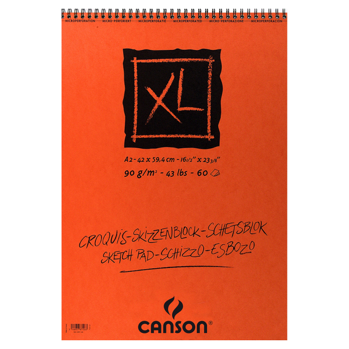 Bloc croquis XL 60 feuilles - Canson - Rougier et Plé