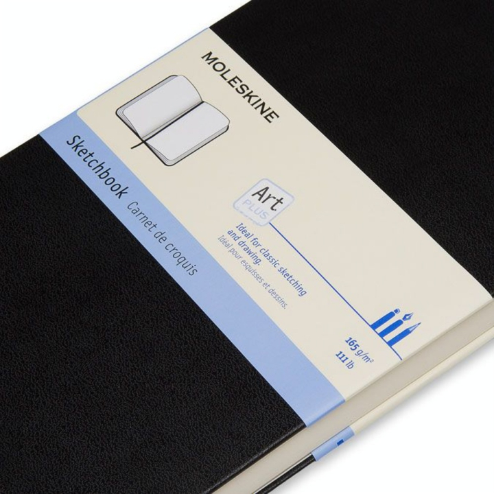 Carnet de Croquis 13 x 21 noir - Moleskine - Rougier et Plé