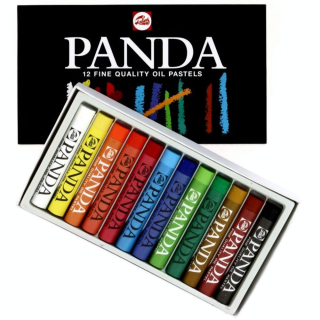 Boîte de 12 pastels gras Panda - Talens - Rougier et Plé