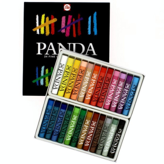 Boîte de 24 pastels gras Panda - Talens - Rougier et Plé