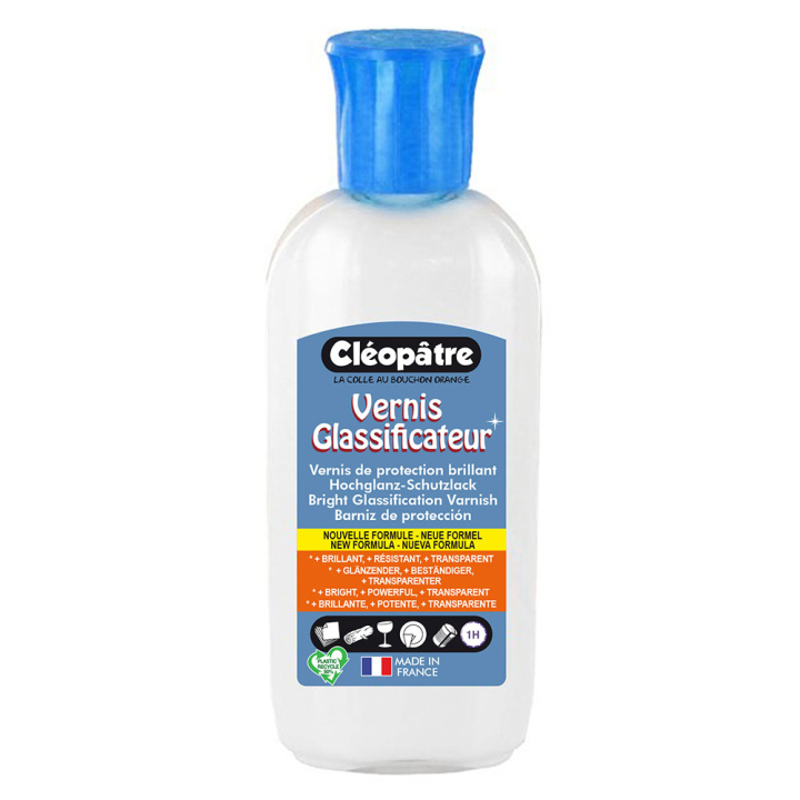 Vernis glassificateur flacon de 100ml - Cléopatre - Rougier et Plé