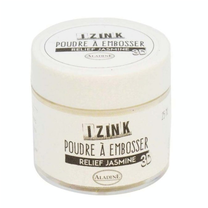 Poudre à embosser 25 ml blanc - Aladine - Rougier et Plé