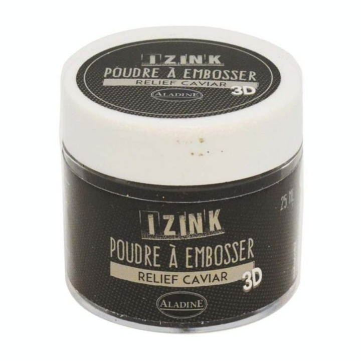 Poudre à embosser 25 ml noir - Aladine - Rougier et Plé