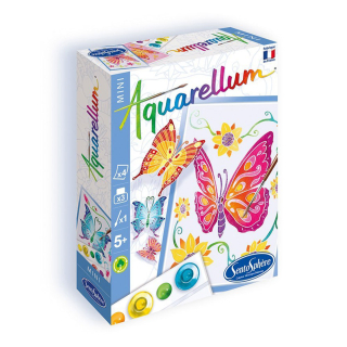 Aquarellum mini papillons  Funfrag - Sentosphère - Rougier et Plé