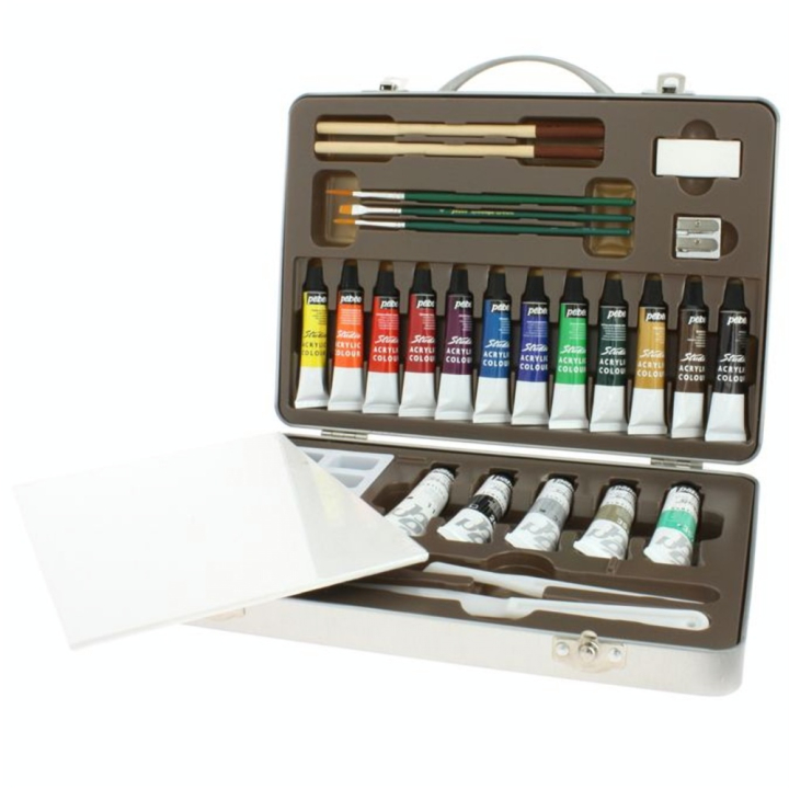 Coffret d'initiation à l'acrylique Studio - Pébéo - Rougier et Plé