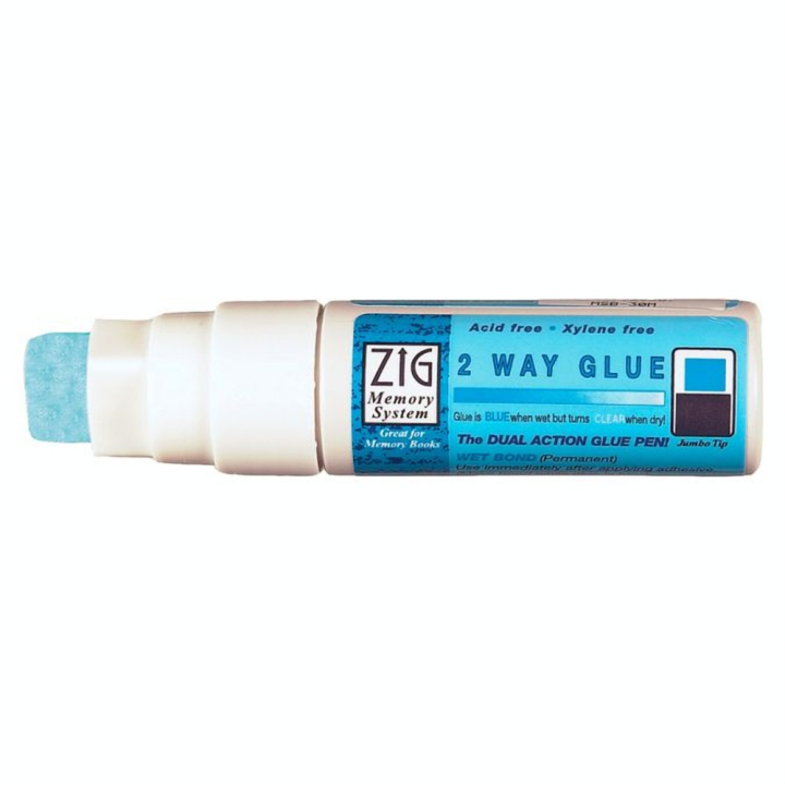 Feutre à colle permanente ou repositionnable 15 mm - Zig - Rougier et Plé