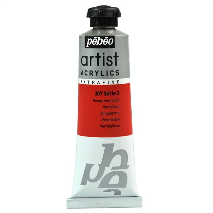 Peinture acrylique extra fine Artist 37 ml - Pébéo - Rougier et Plé