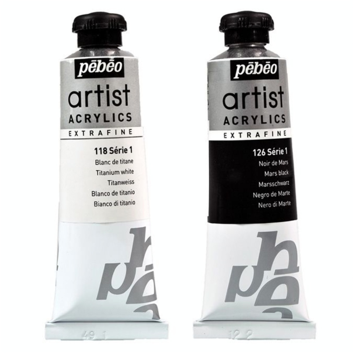Peinture acrylique extra fine Artist 37 ml - Pébéo - Rougier et Plé