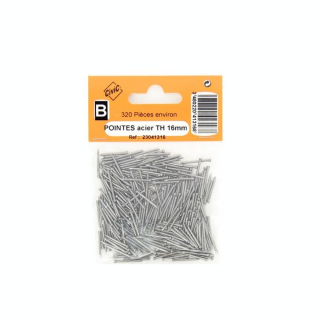 Pointe acier tête homme 16 mm par 320 - CiviC - Rougier et Plé
