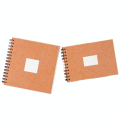 Carnet de voyage havane à spirale papier aquarelle 300 g/m² grain torchon - Clairefontaine - Rougier et Plé