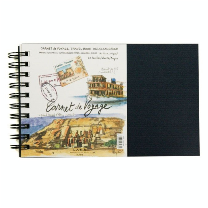 Carnet de voyage aquarelle 300 g/m² - Hahnemühle - Rougier et Plé