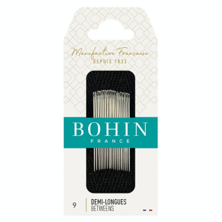 Aiguille à coudre demi-longue n° 9 spéciale patchwork - Bohin - Rougier et Plé