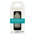 Aiguille à coudre demi-longue n° 3 à 9 tissu serré - Bohin - Rougier et Plé