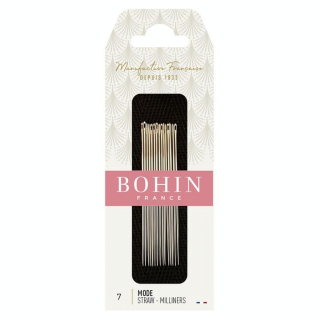Aiguille Mode pour bâtir, froncer, surfiler n° 7 - Bohin - Rougier et Plé