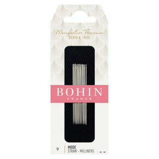 Aiguille Mode pour bâtir, froncer, surfiler n° 9 - Bohin - Rougier et Plé