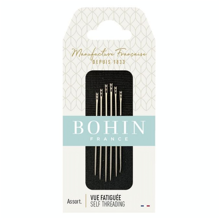 Aiguille pour vue fatiguée n° 3 à 8 - Bohin - Rougier et Plé