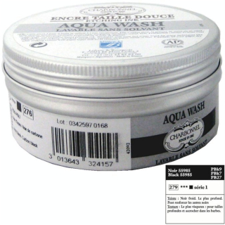 Encre noir froid et profond 55985 200 ml - Lefranc Bourgeois - Rougier et Plé