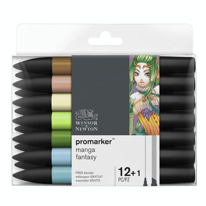 Marqueur Promarker Set Manga Fantasy - Winsor & Newton - Rougier et Plé