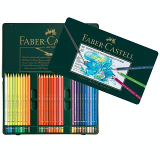 Crayon aquarellable Albrecht Dürer - Boite en métal 60 couleurs - Faber-Castell - Rougier et Plé