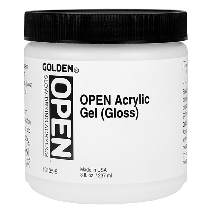 Gel acrylique Open brillant 236 ml - Golden - Rougier et Plé