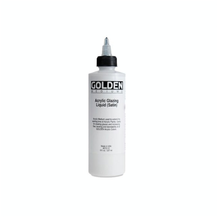 Médium acrylique pour glacis satiné 236 ml - Golden - Rougier et Plé