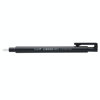 Porte-gomme Mono Zero noir pointe ronde - Tombow - Rougier et Plé