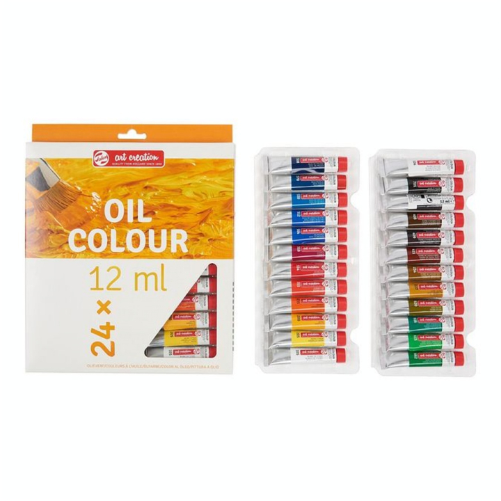Peinture à l'huile Art Création 24 x 12 ml - Talens Art Creation - Rougier et Plé