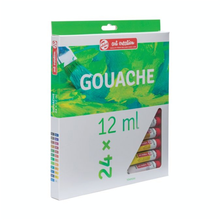 Gouache Art Création 24 x 12 ml - Talens Art Creation - Rougier et Plé