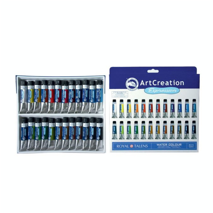 Aquarelle Art Création 24 x 12 ml - Talens Art Creation - Rougier et Plé