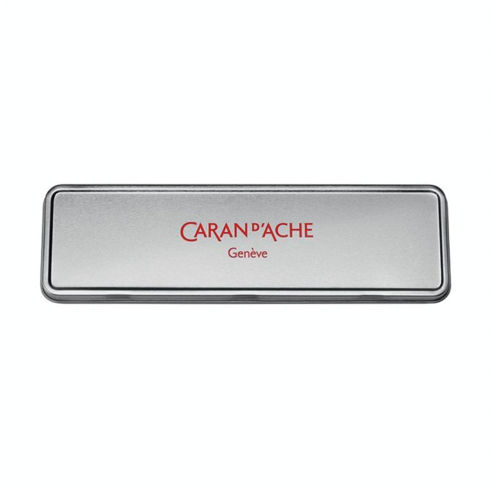 Boite en métal vide pour crayons - Caran d'Ache - Rougier et Plé