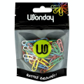 Trombone colorés 25 mm par 100 - Wonday - Rougier et Plé