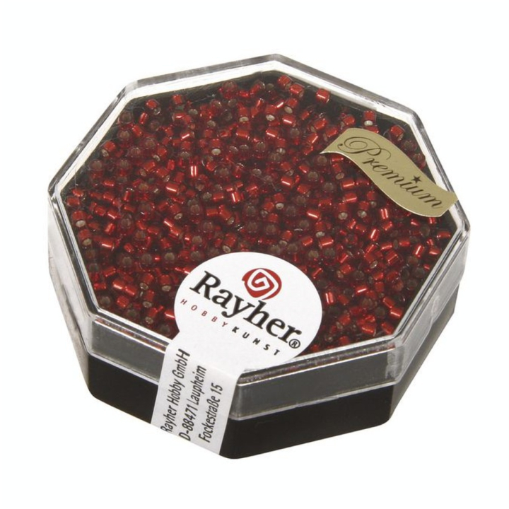 Perles de rocaille Miyuki Delica métallique dépoli 4 g - Rayher - Rougier et Plé