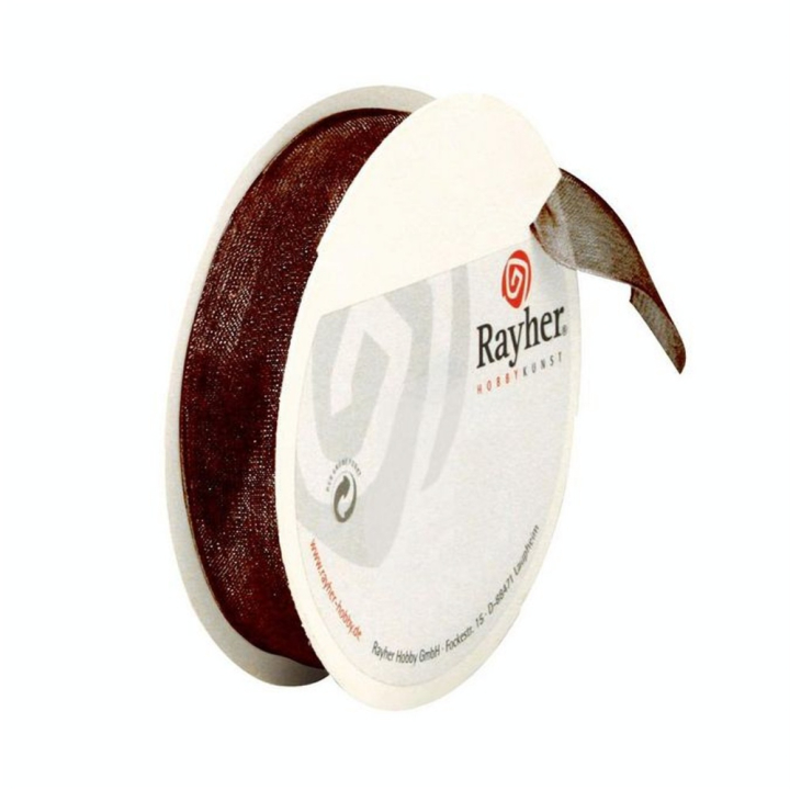 Ruban en organdi 10 m x 1,5 cm - Rayher - Rougier et Plé